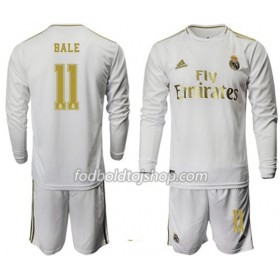 Real Madrid Bale 11 Børn Hjemme Fodboldsæt 2019-20 L/S (+ Korte bukser)